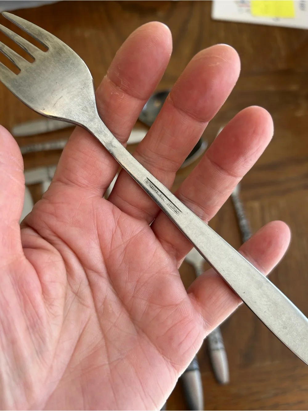 Hanford Forge SPRING LAKE Floral Stainless Japan flatware cutlery x14 pieces